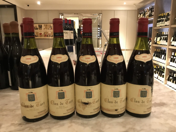 Mommessin Clos de Tart Grand Cru 1990 * (Label Condition)