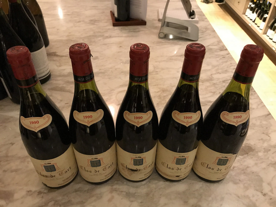 Mommessin Clos de Tart Grand Cru 1990 * (Label Condition)