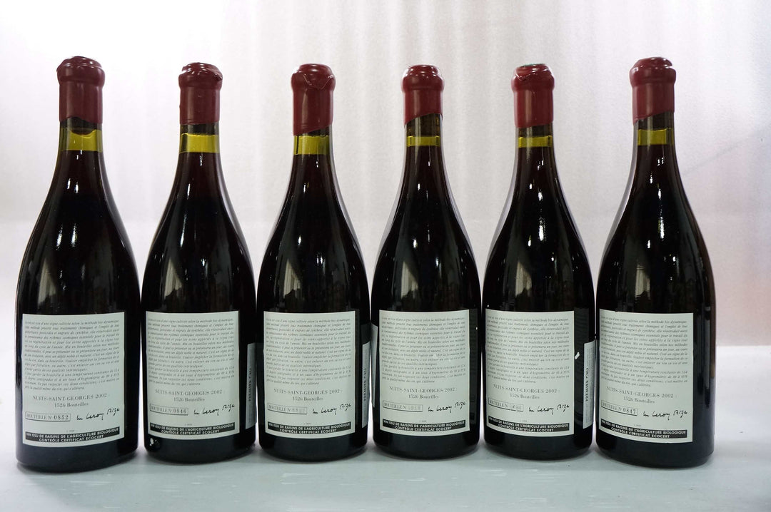 Leroy (Domaine) Nuits St Georges 2002