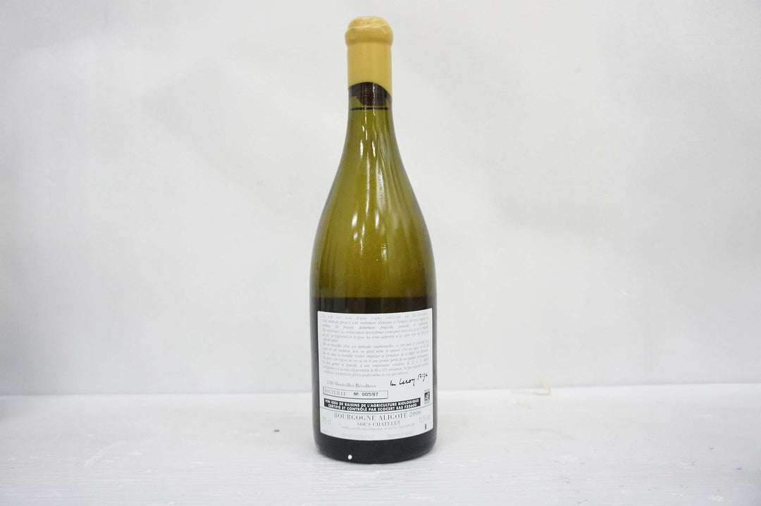 d'Auvenay Bourgogne Aligote Sous Chatelet 2006