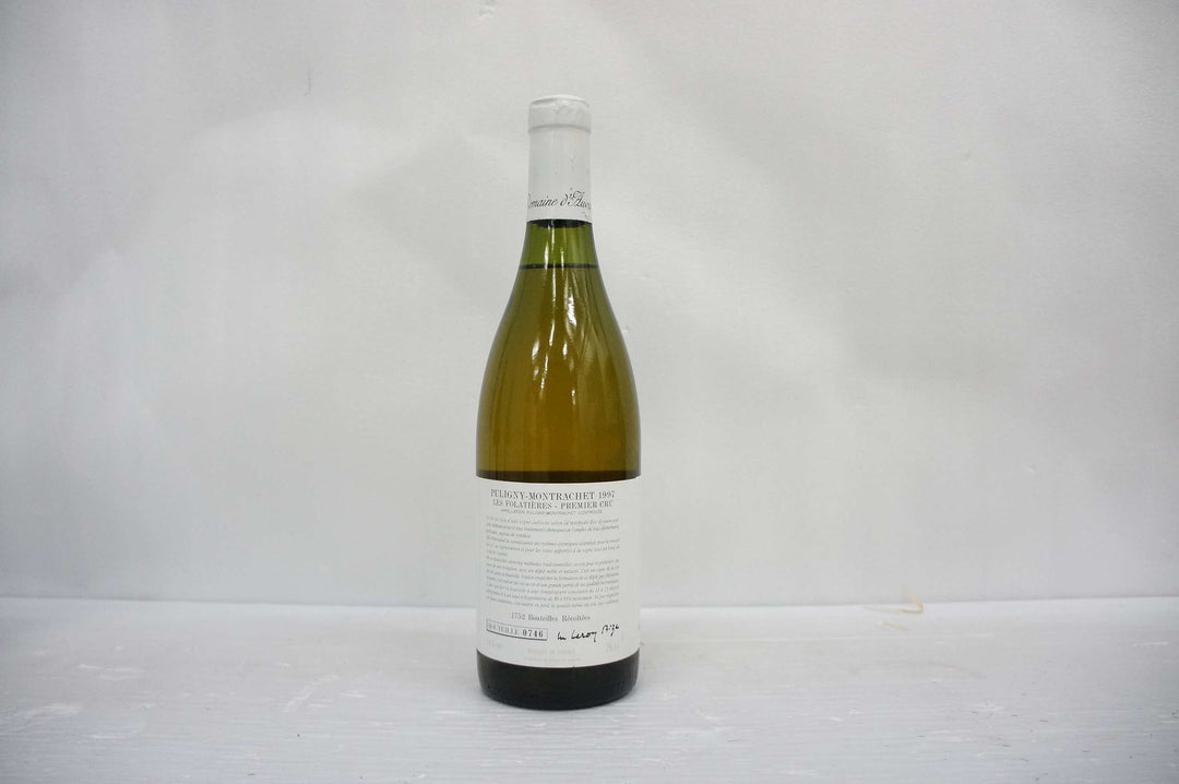 d'Auvenay Puligny Montrachet Les Folatieres 1er Cru 1997