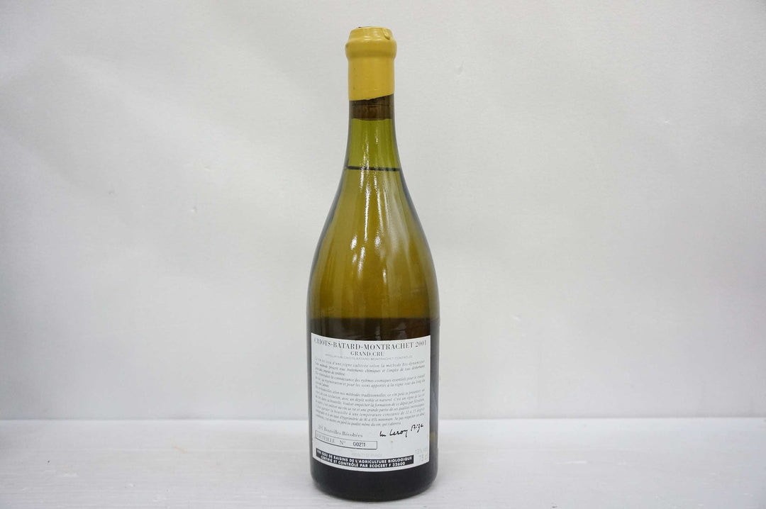 d'Auvenay Criots Batard Montrachet Grand Cru 2001 *