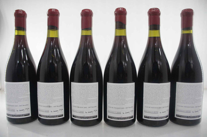 Leroy (Domaine) Clos de Vougeot Grand Cru OWC 2001