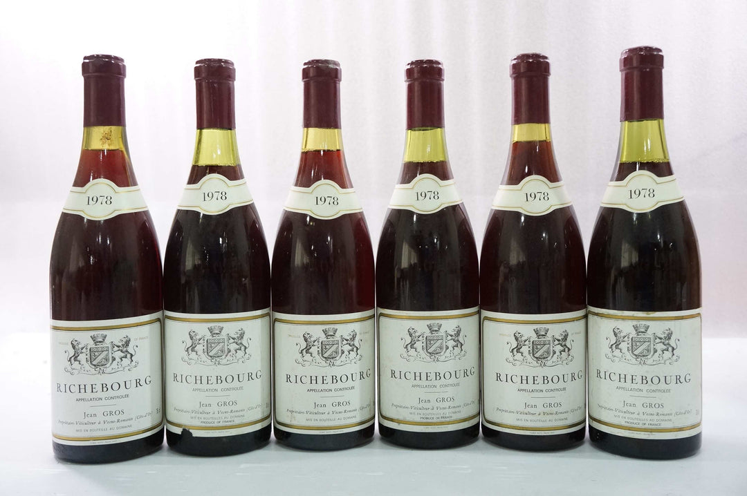 Jean Gros Richebourg Grand Cru 1978 *
