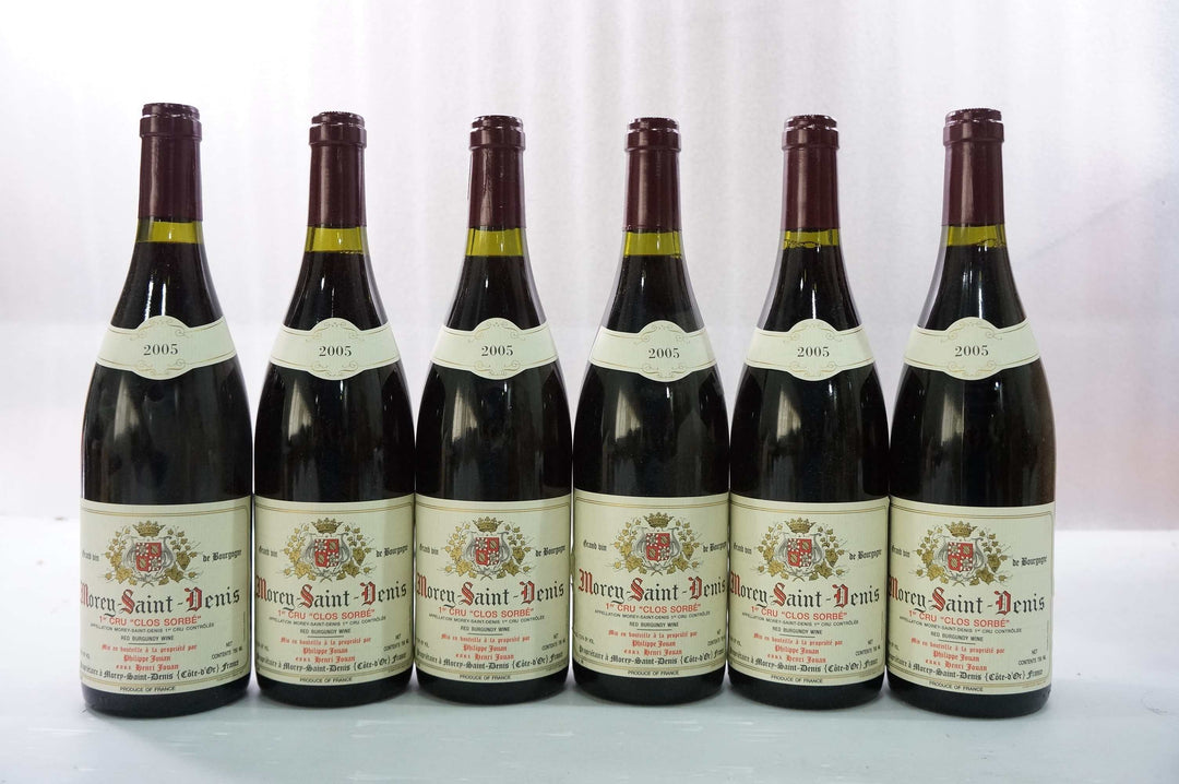 Henri Jouan Morey Saint Denis Clos Sorbe 1er Cru 2005