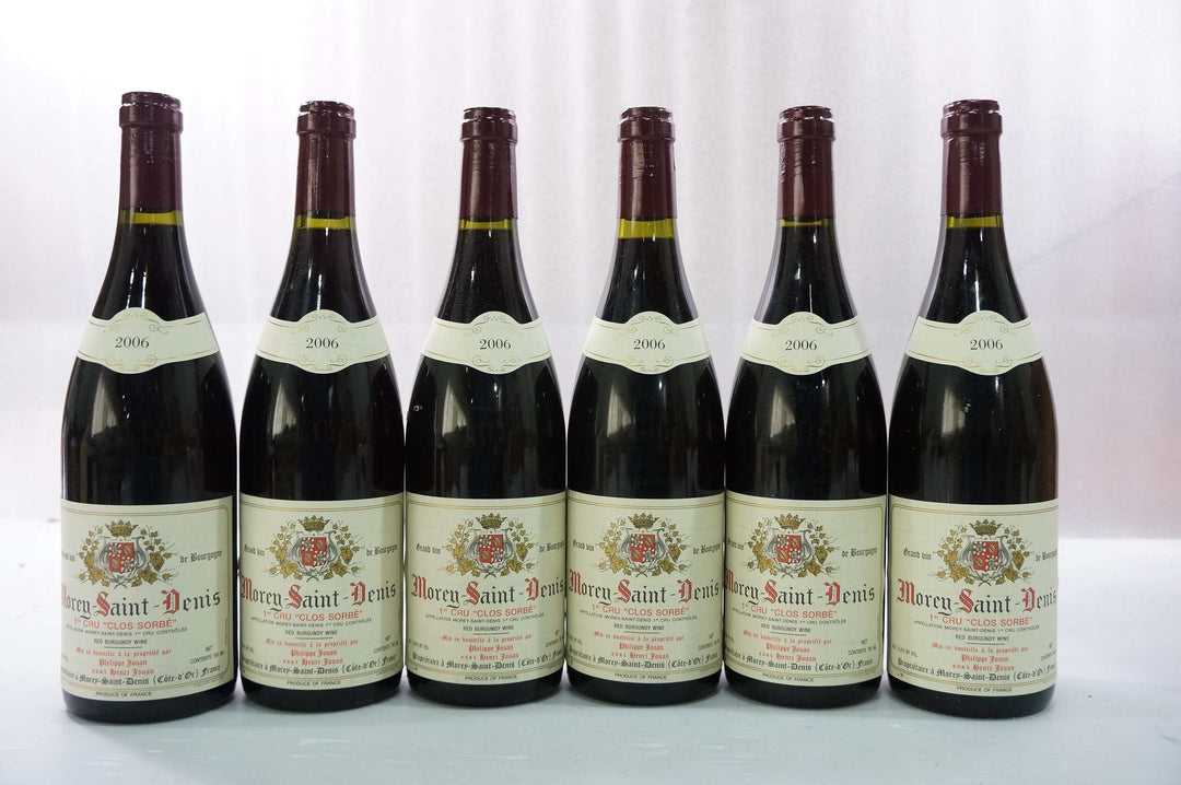 Henri Jouan Morey Saint Denis Clos Sorbe 1er Cru 2006