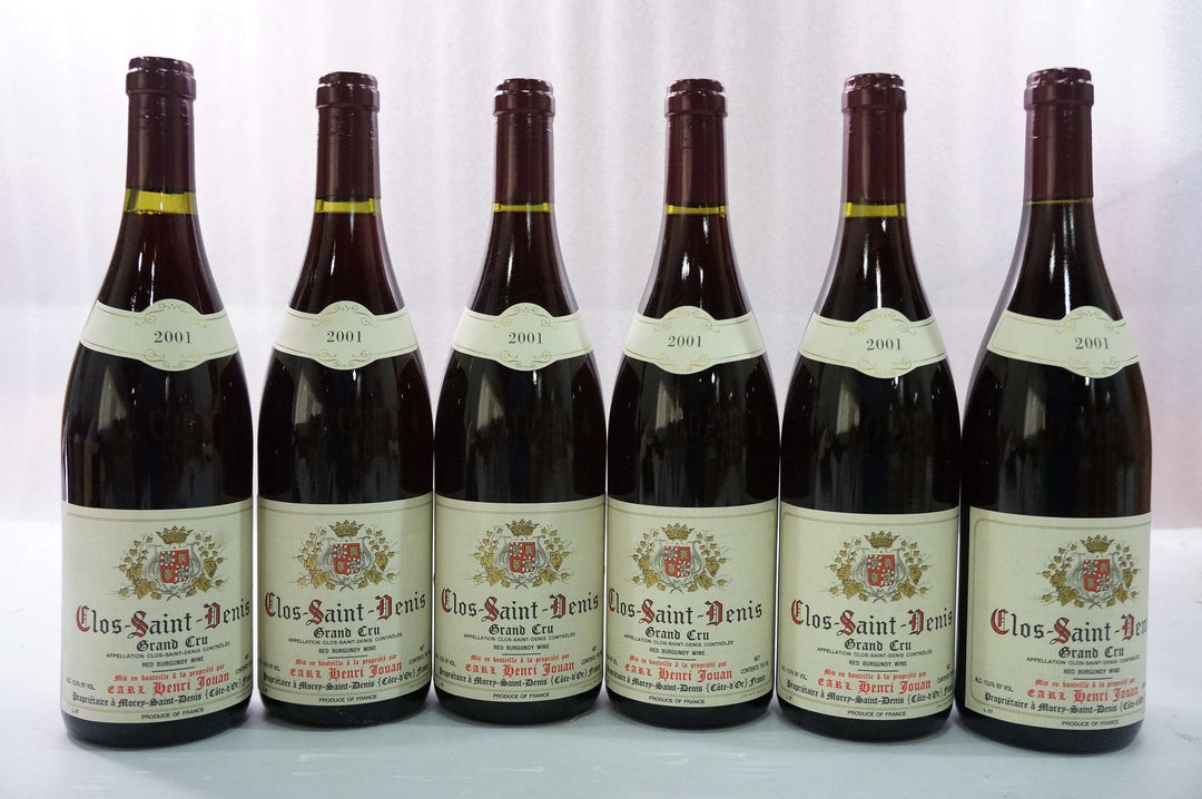 Henri Jouan Clos Saint Denis Grand Cru 2001