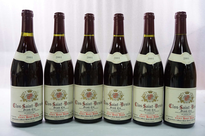 Henri Jouan Clos Saint Denis Grand Cru 2001