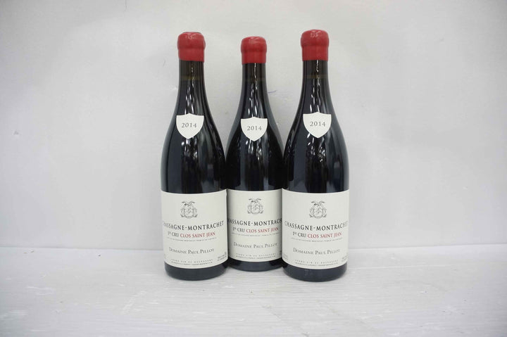 Paul Pillot Chassagne Montrachet Clos Saint Jean 1er Cru Rouge 2014