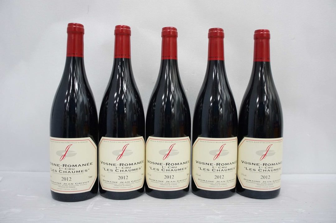 Jean Grivot Vosne Romanee Les Chaumes 1er Cru 2012