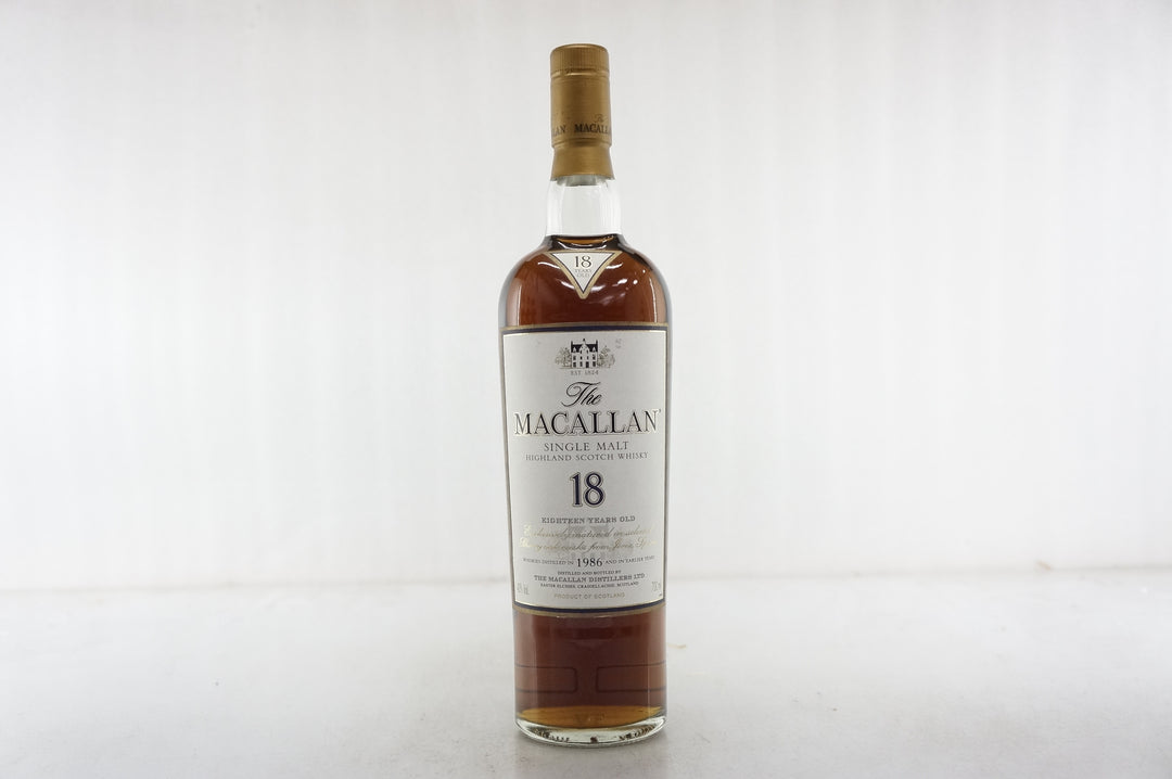 Macallan 18yr 1986