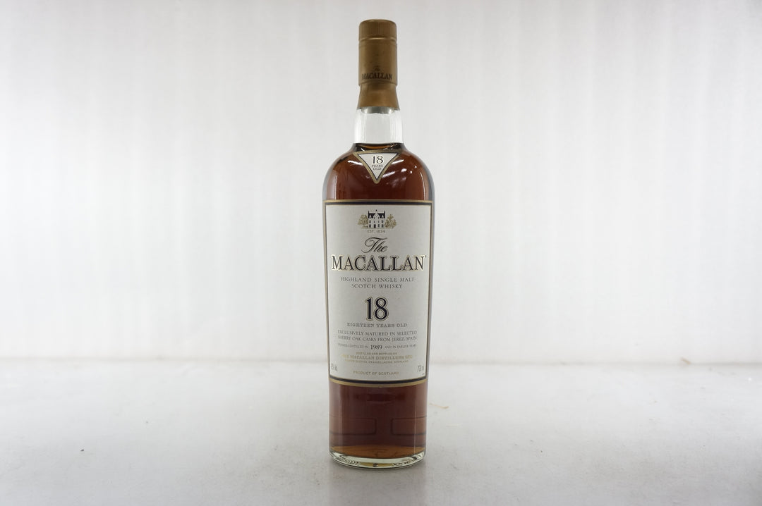 Macallan 18yr 1989