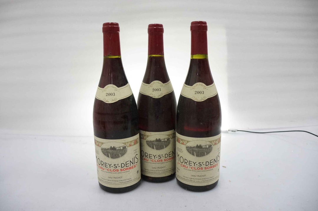Jacky Truchot Morey Saint Denis Clos Sorbes 1er Cru 2003 *