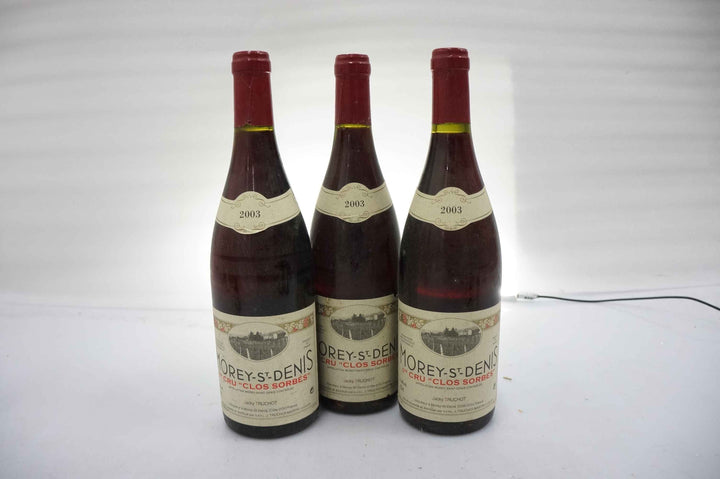 Jacky Truchot Morey Saint Denis Clos Sorbes 1er Cru 2003 *