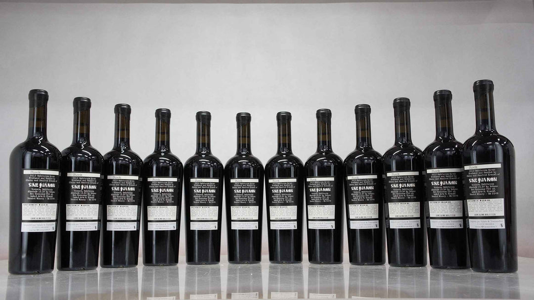 Sine Qua Non Stock Syrah 2012