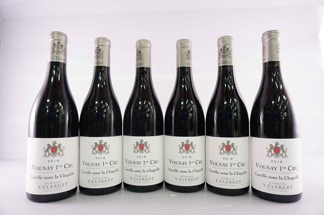 Yvon Clerget Volnay Carelle Sous la Chapelle 1er Cru 2016