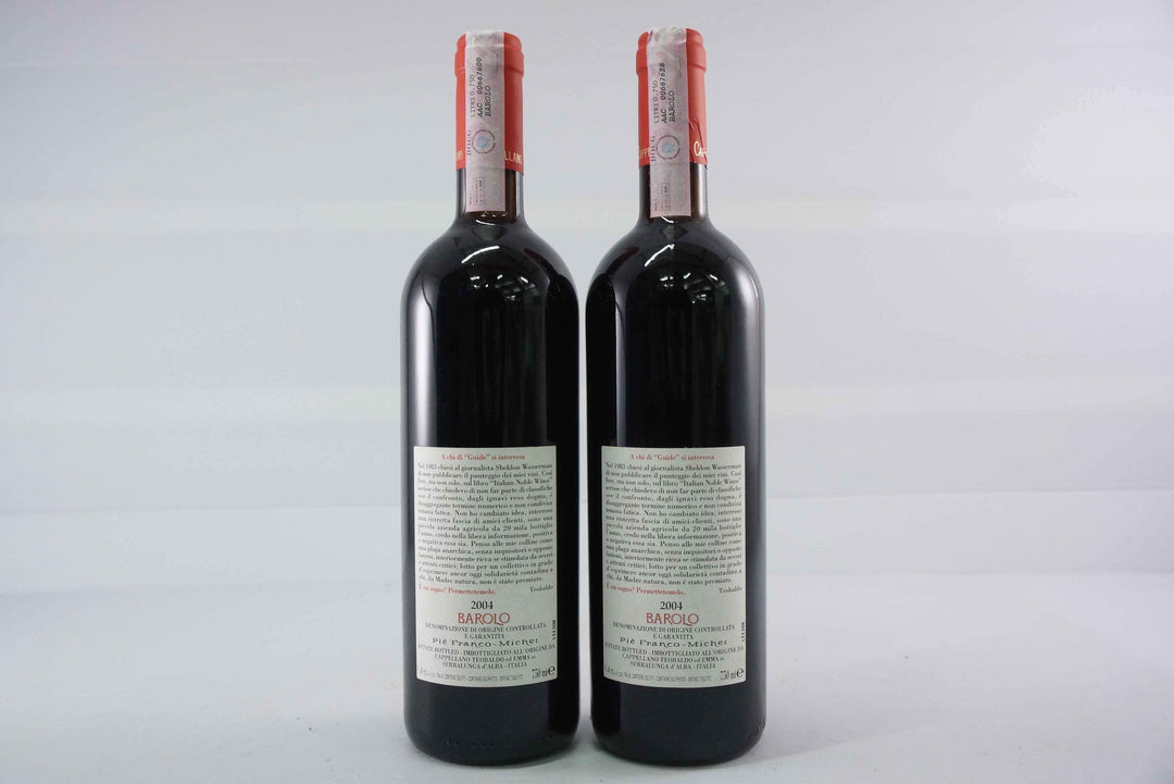 Cappellano Barolo Pie Franco 2004
