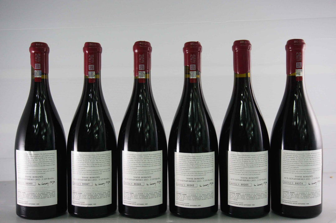 Leroy (Domaine) Vosne Romanee Les Genaivrieres 2015