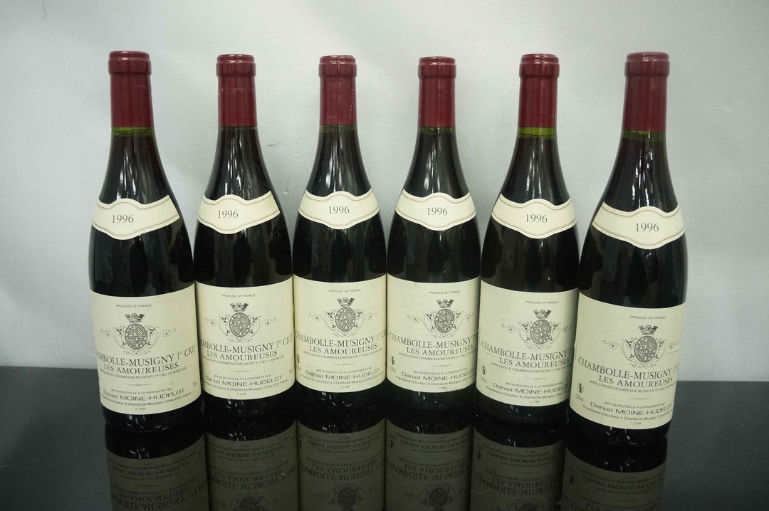 Daniel Moine Hudelot Chambolle Musigny Les Amoureuses 1er Cru 1996 *