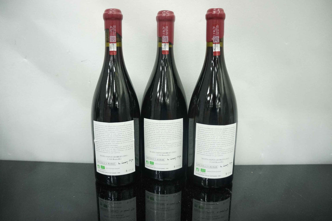 Leroy (Domaine) Nuits St Georges 2015 *
