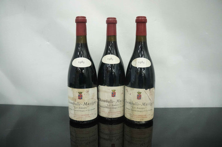 Robert Groffier Chambolle Musigny Les Sentiers 1er Cru 1985 *