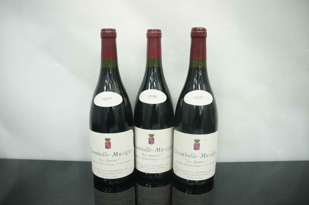 Robert Groffier Chambolle Musigny Les Sentiers 1er Cru 1990 *