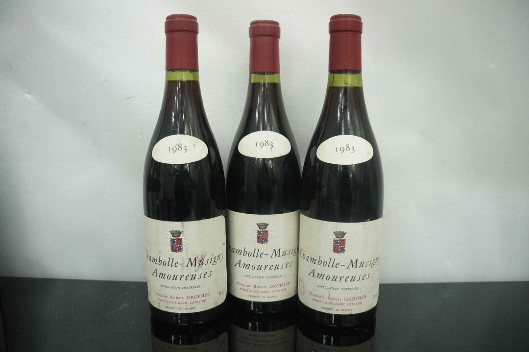 Robert Groffier Chambolle Musigny Les Amoureuses 1er Cru 1983 *