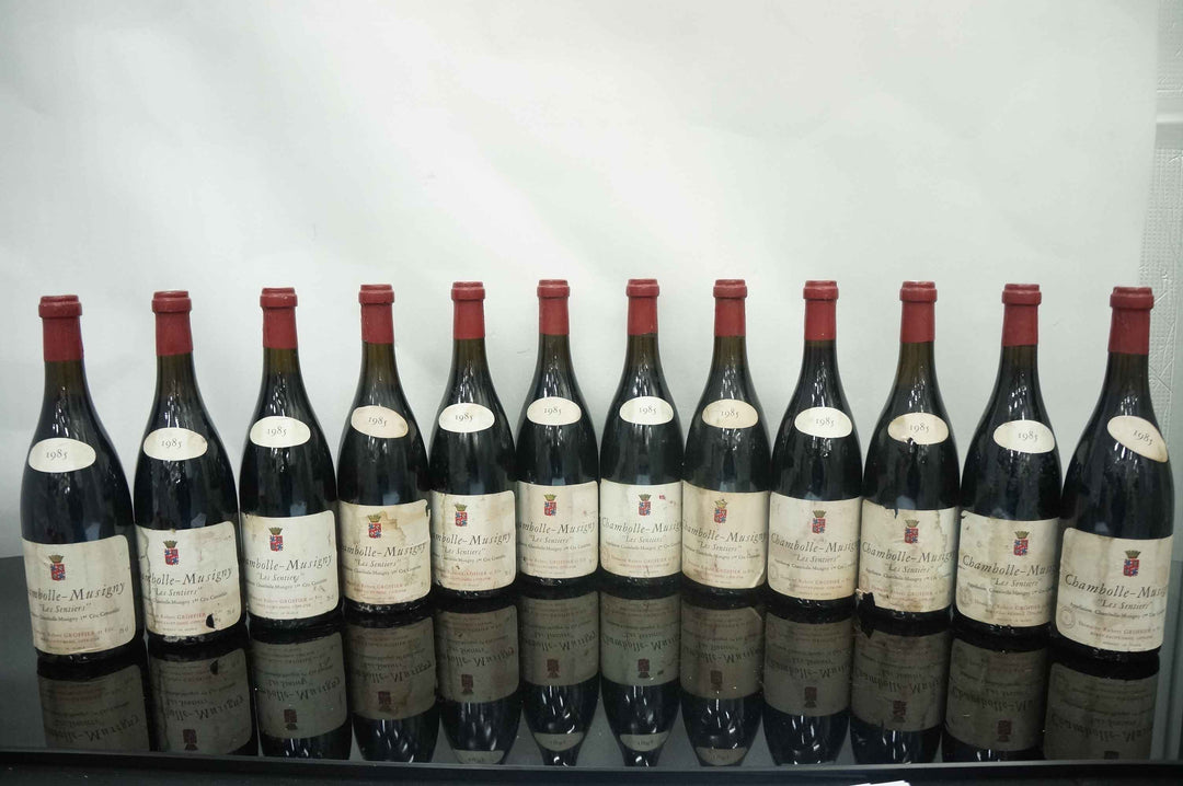 Robert Groffier Chambolle Musigny Les Sentiers 1er Cru 1985 *