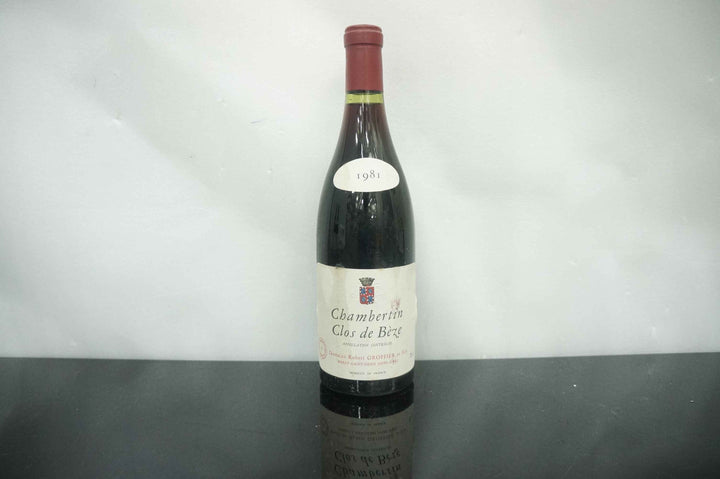 Robert Groffier Chambertin Clos de Beze Grand Cru 1981 *