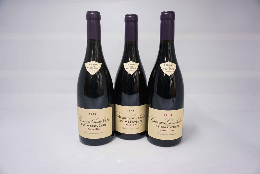 Domaine de la Vougeraie Charmes Chambertin Mazoyeres Grand Cru 2015