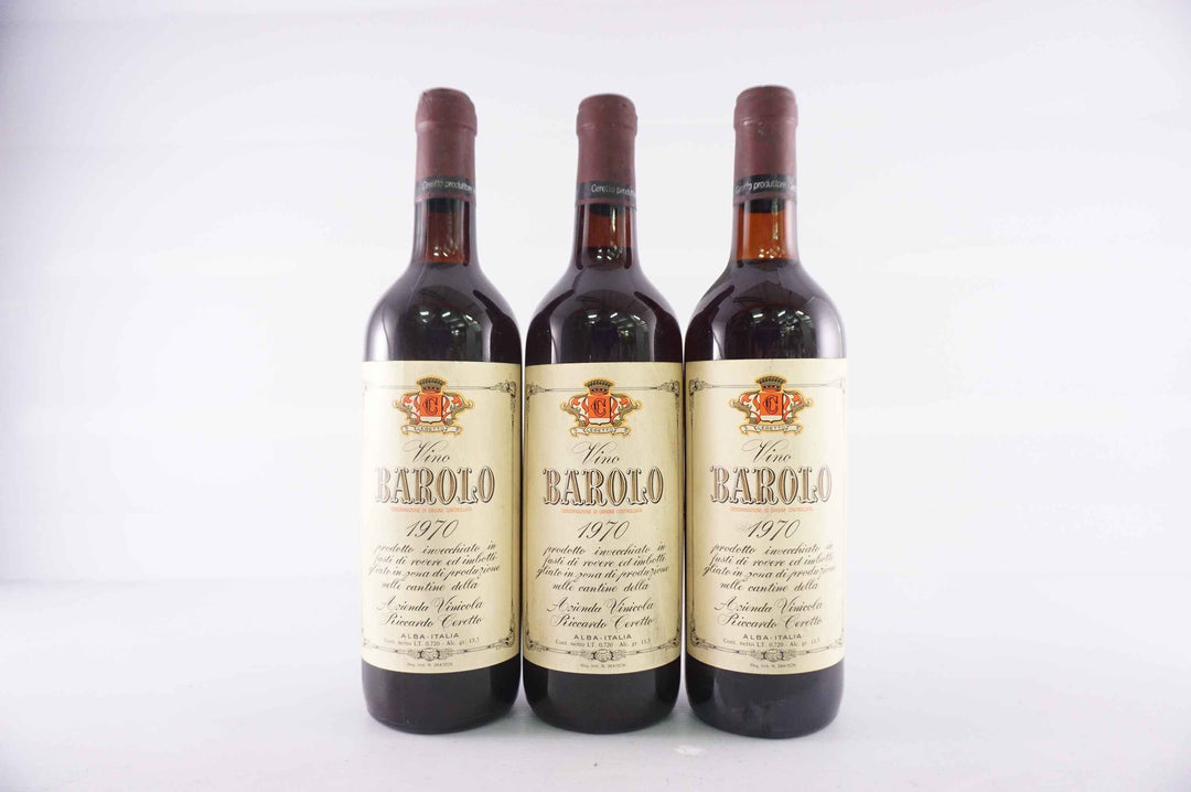 Ceretto Barolo 1970 *