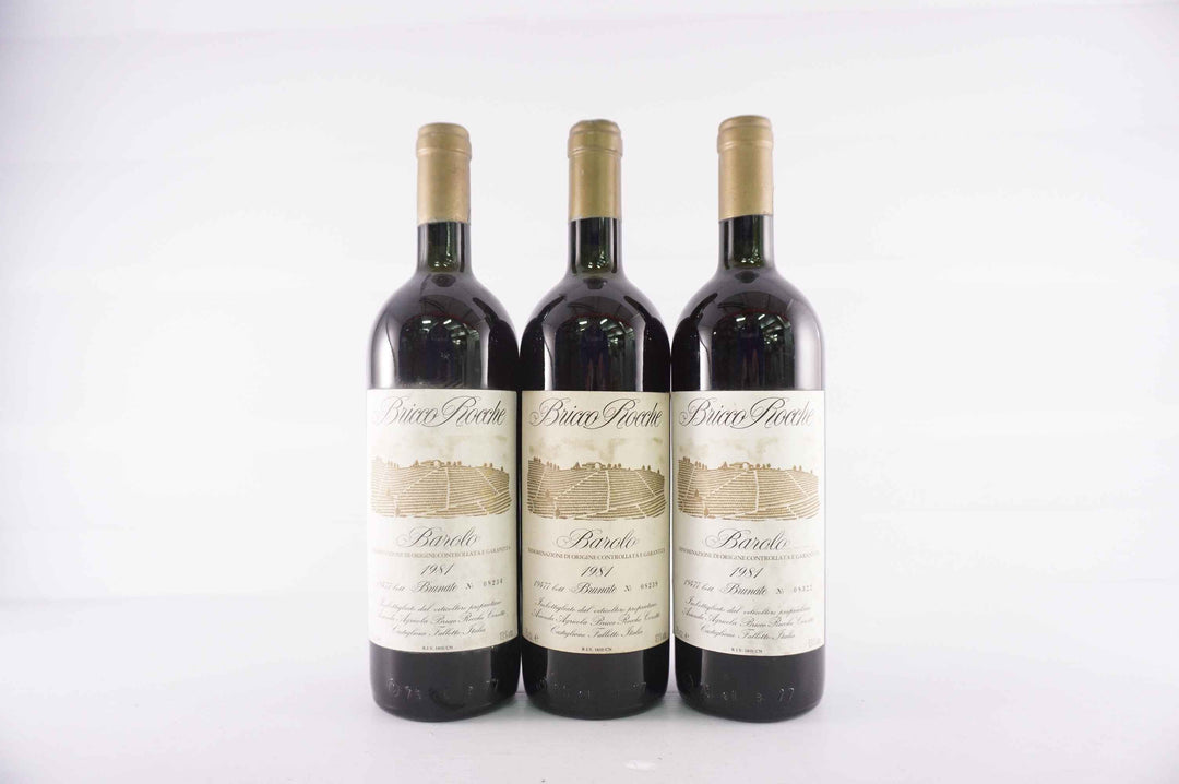 Ceretto Bricco Rocche Brunate Barolo 1981 *