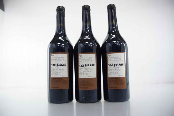 Sine Qua Non Papa Syrah 2003