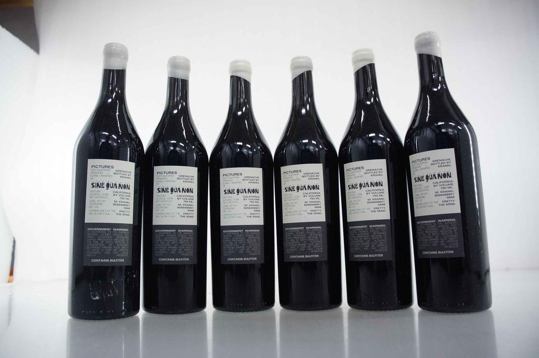 Sine Qua Non Pictures Grenache 2007
