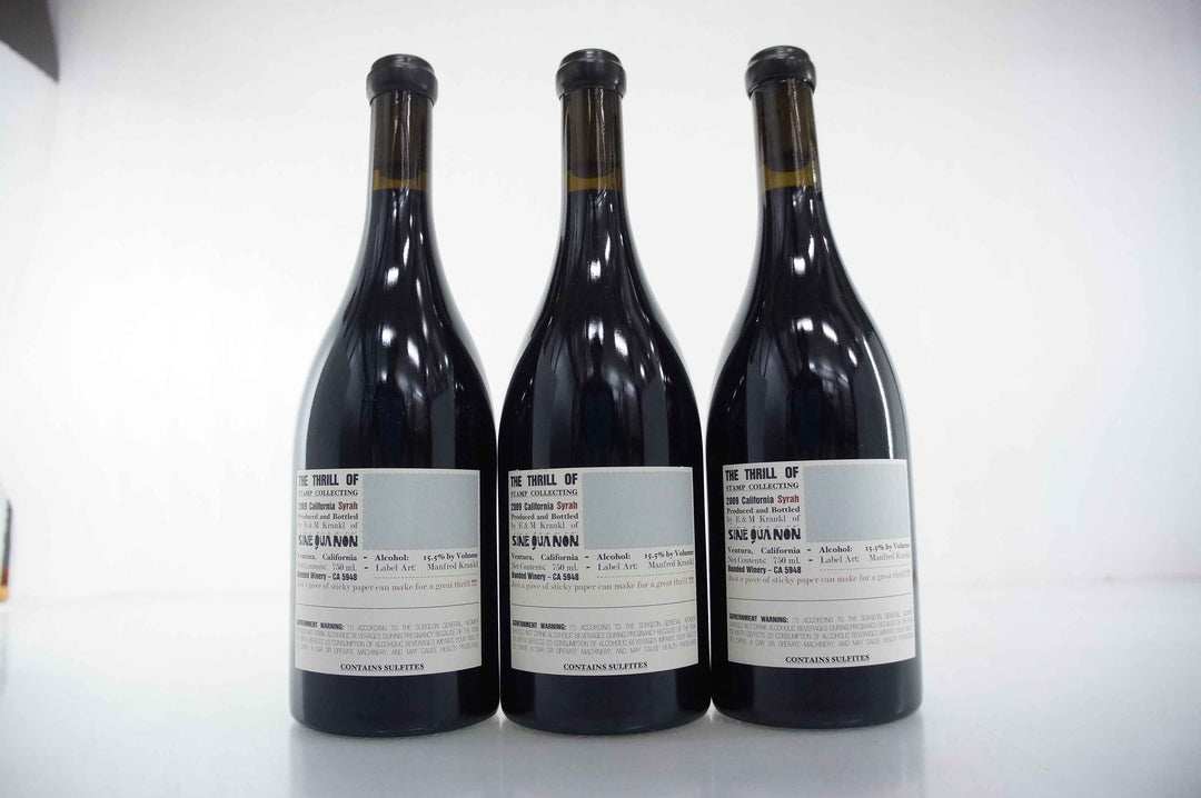 Sine Qua Non The Thrill of... Stamp Collecting Syrah 2009