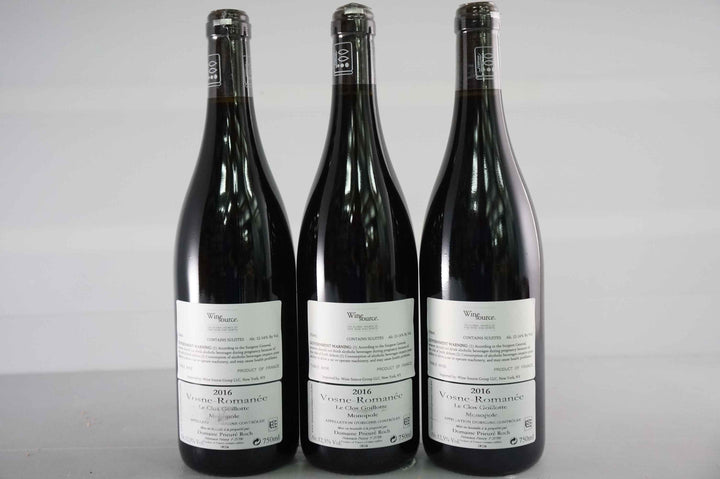 Prieure Roch Vosne Romanee Le Clos Goillotte 2016