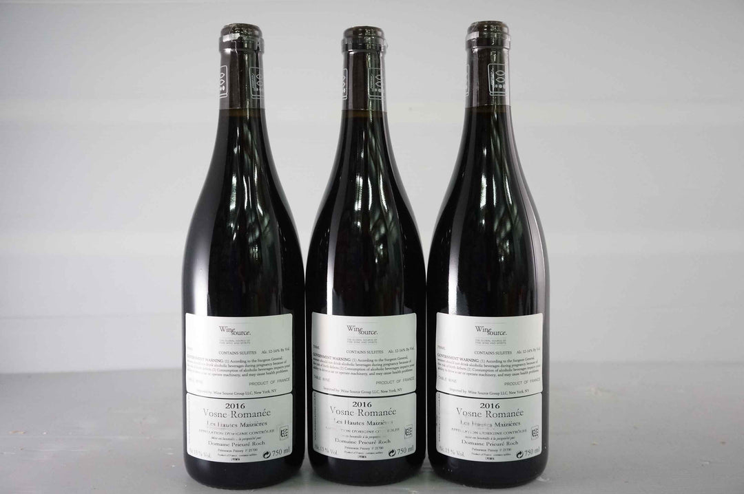 Prieure Roch Vosne Romanee Les Hautes Mazieres 2016