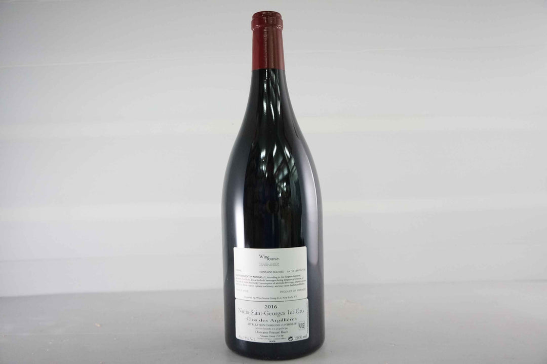 Prieure Roch Nuits Saint Georges Clos des Argillieres 1er Cru "Pure" Magnum 2016
