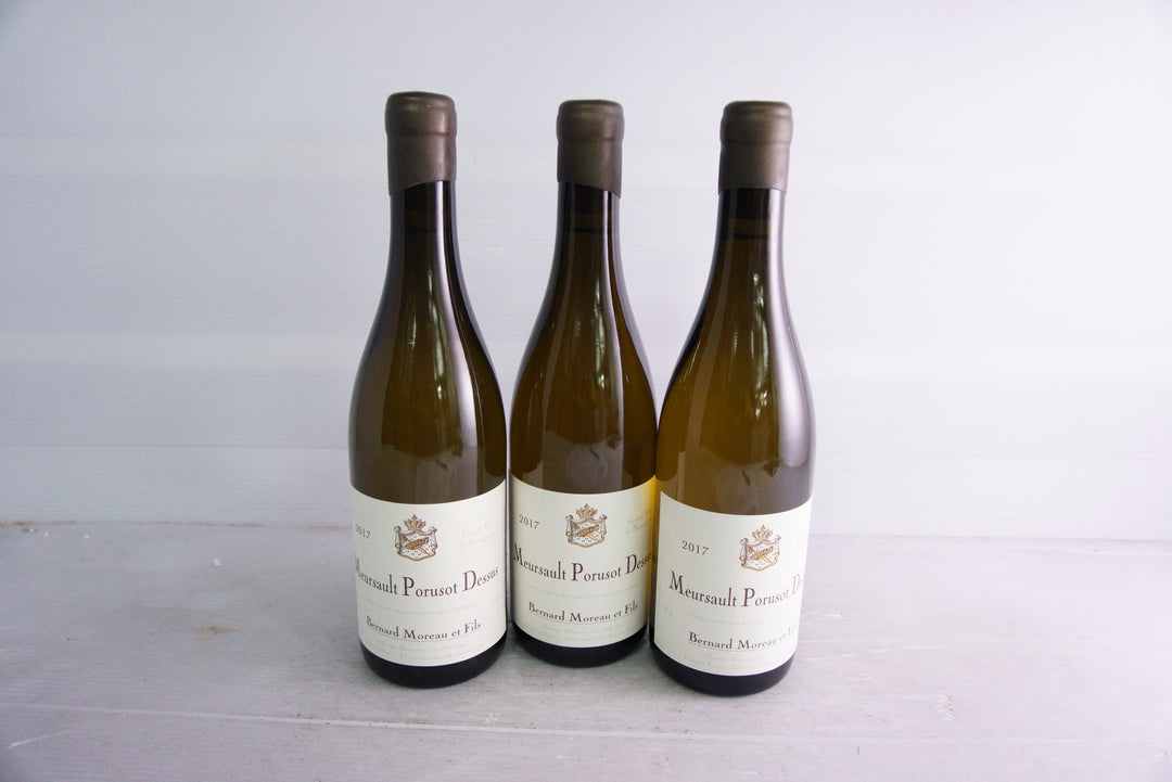 Bernard Moreau Meursault Les Poruzots Dessus 1er Cru 2017