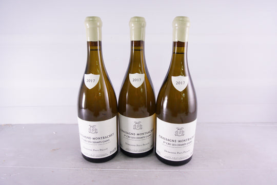 Paul Pillot Chassagne Montrachet Les Champs Gains 1er Cru 2017
