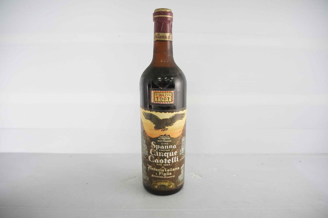 Vallana Spanna Cinque Castelli Riserva 1961