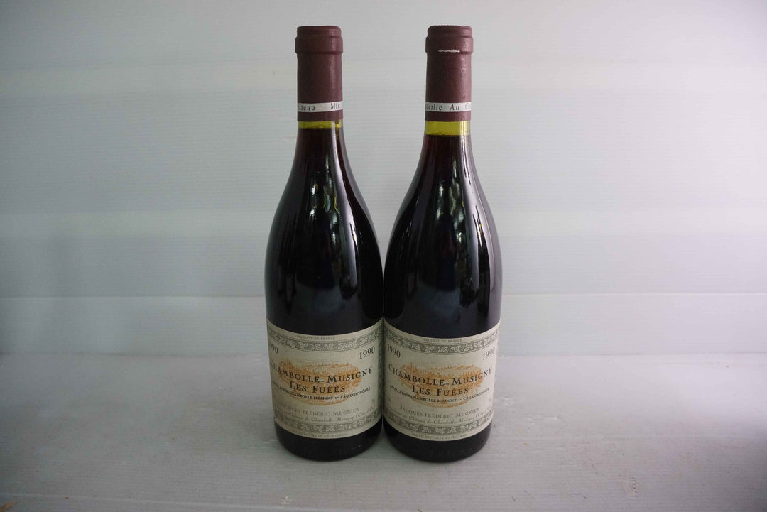 J.F. Mugnier Chambolle Musigny Les Fuees 1er Cru 1990