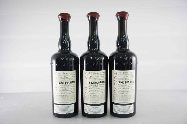 Sine Qua Non Patine Syrah 2011