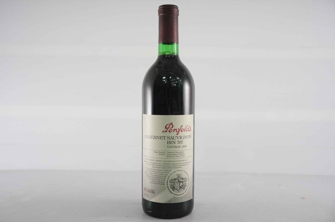 Penfolds Bin 707 1988