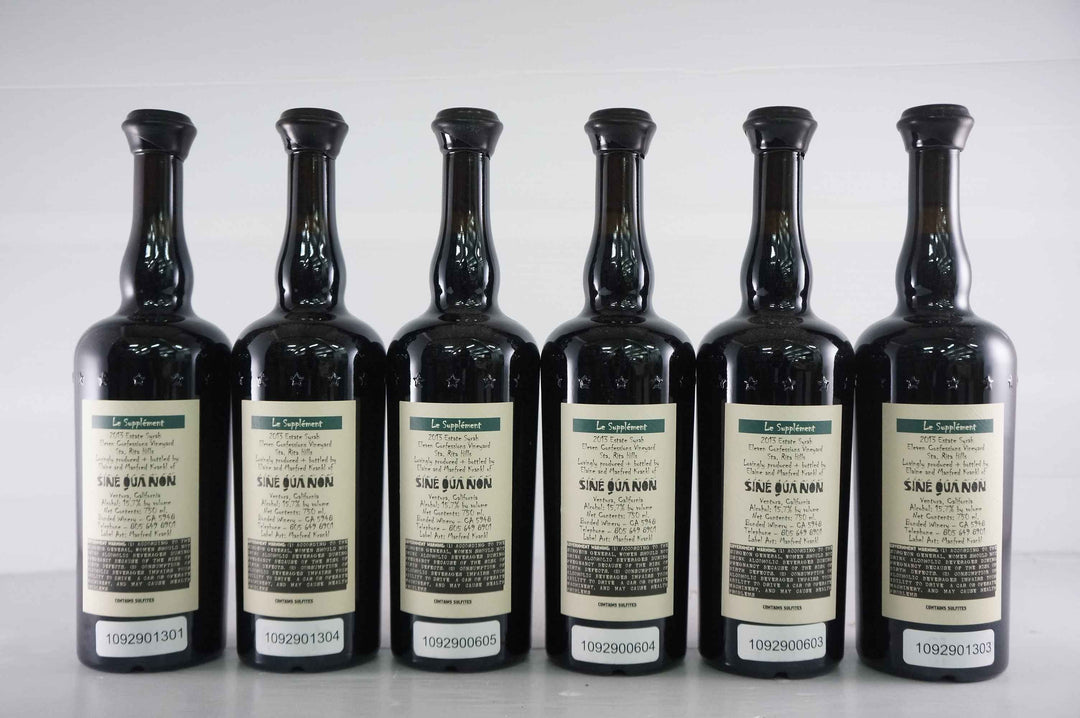 Sine Qua Non Supplement Syrah 2013