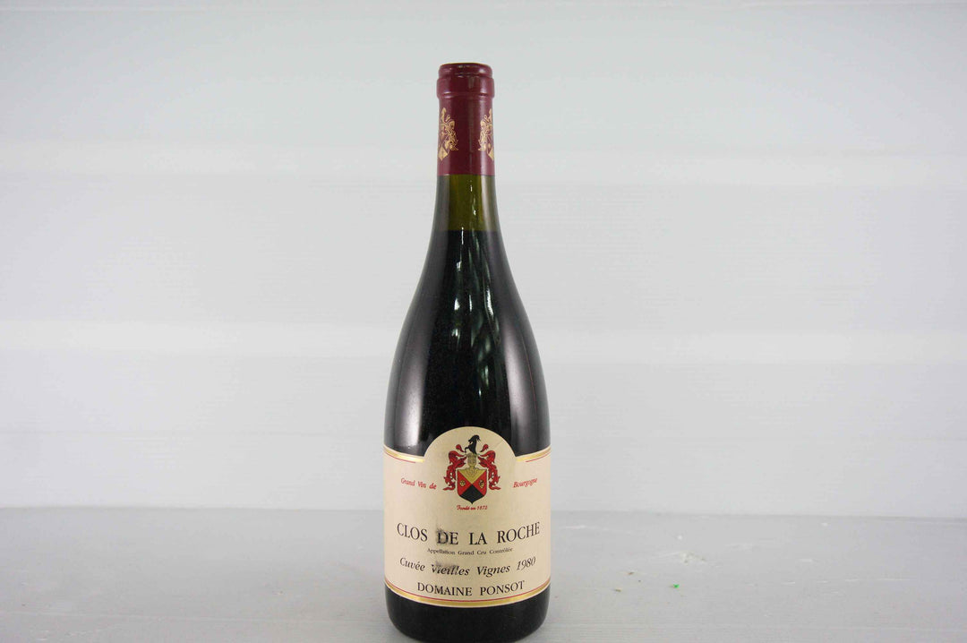 Ponsot Clos de la Roche Grand Cru Cuvee VV 1980 *