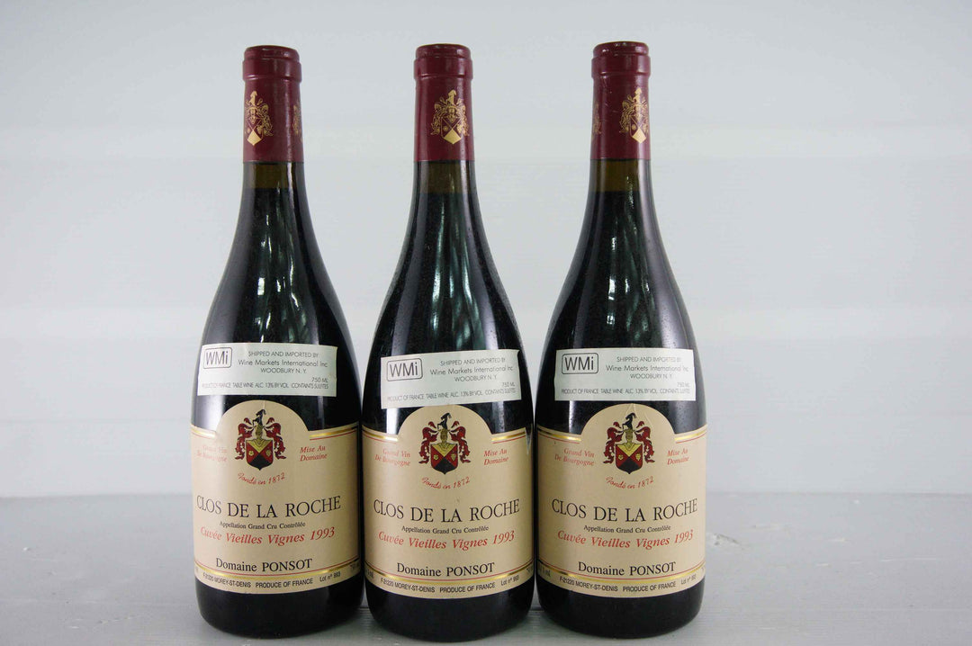 Ponsot Clos de la Roche Grand Cru Cuvee VV 1993