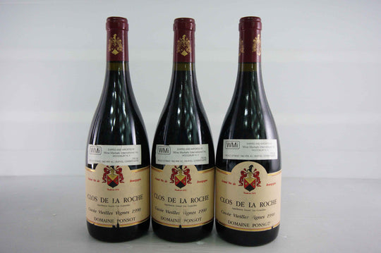 Ponsot Clos de la Roche Grand Cru Cuvee VV 1990 *