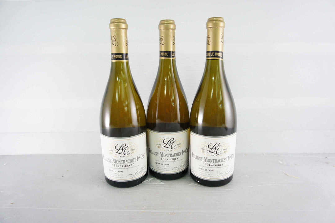 Lucien Le Moine Puligny Montrachet Les Folatieres 1er Cru 2010