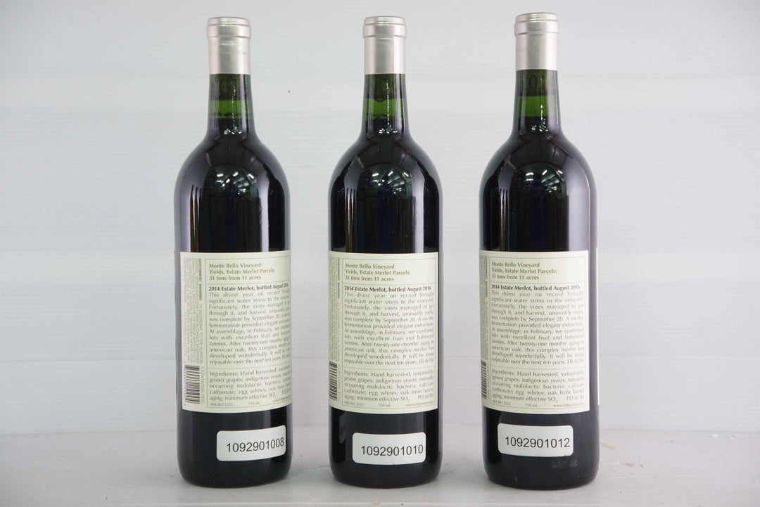 Ridge Merlot Estate 2014